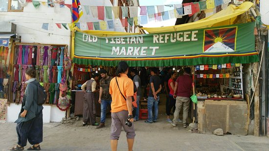 The Tibetan Refugee Market - Leh Ladakh